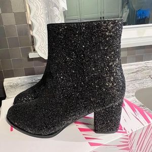 Hey Girl Bling Bling Ankle Boots